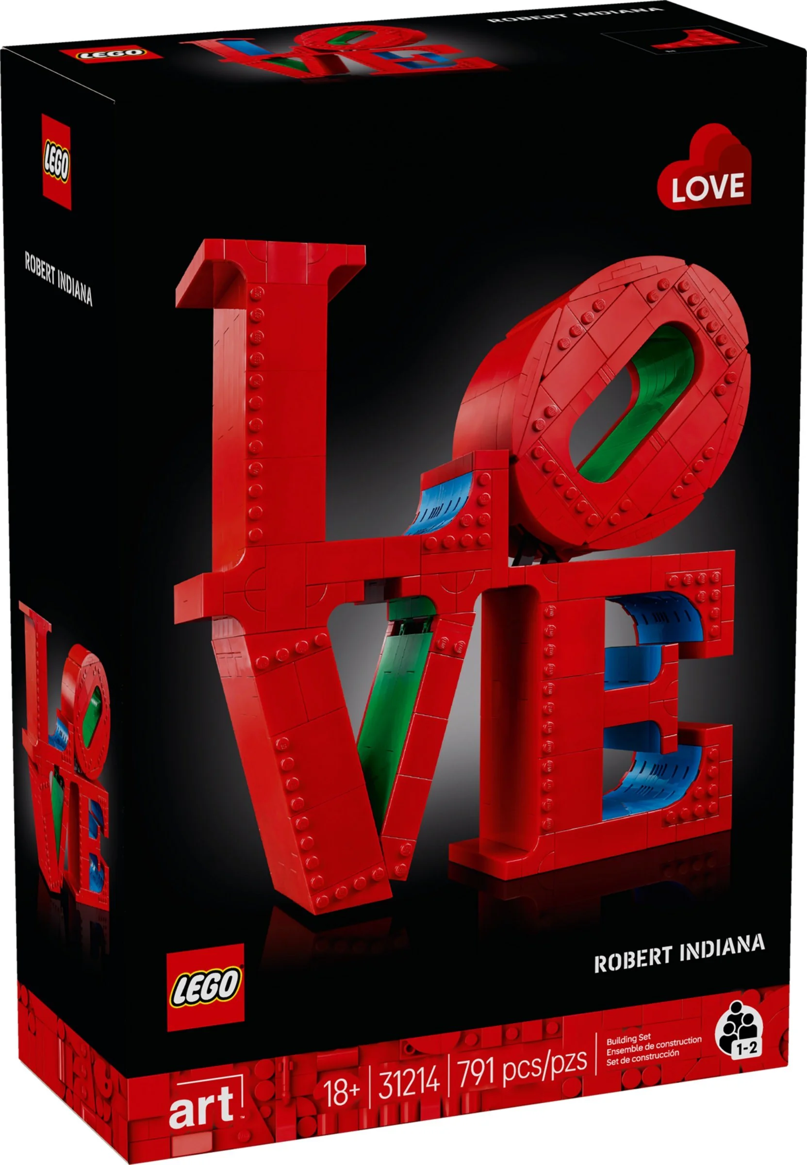 LOVE SCULPTURE 乐高 LEGO 31214 image 1