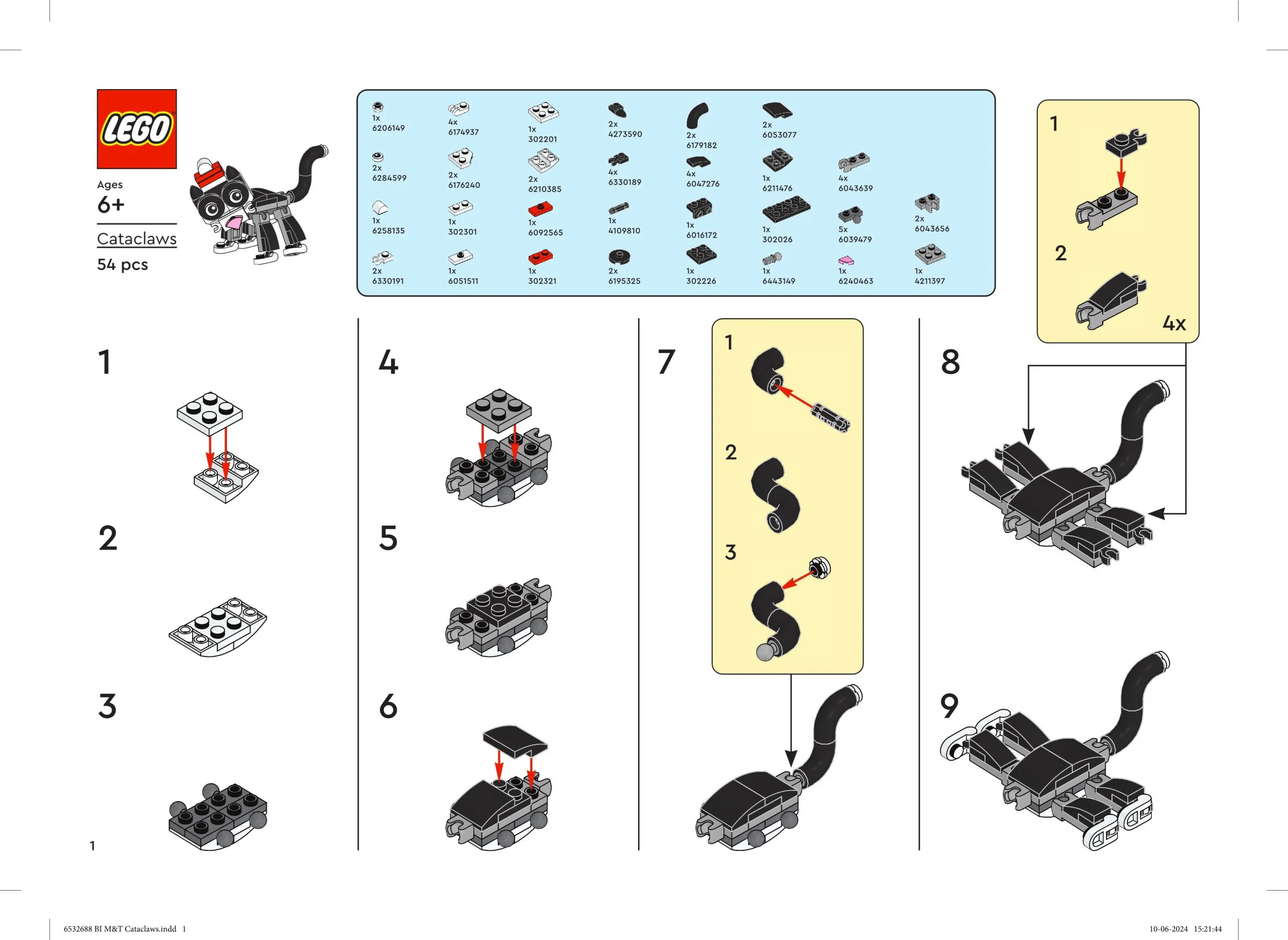 Cat 乐高 LEGO 6532688 image 1
