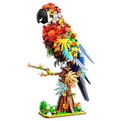 ♪ A bouquet: parrot ♪