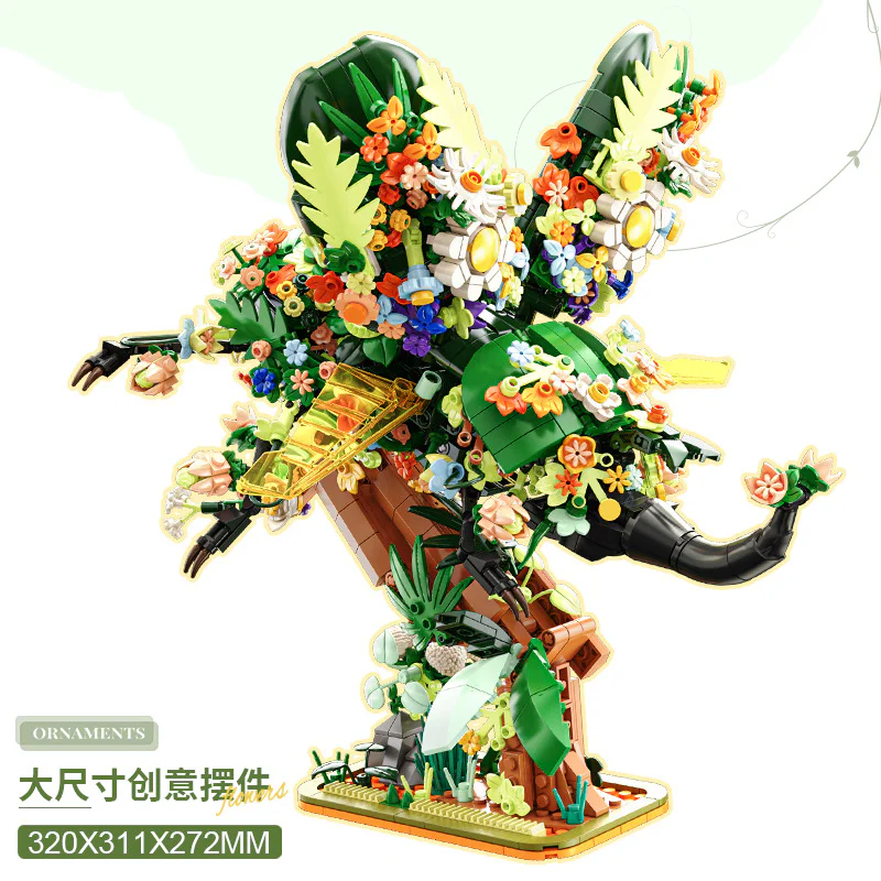 The Word of Flowers: The unicorn 砌生活Qilivev Q16002 image 4