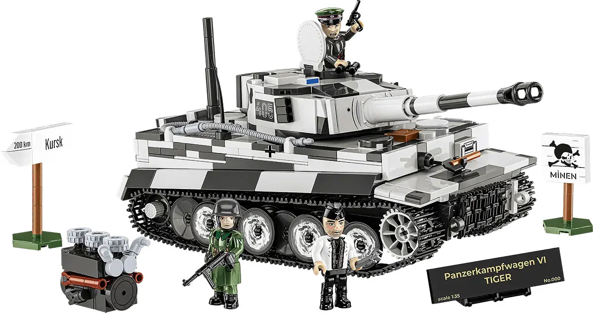 Tiger heavy tank. Tank six COBI 3122