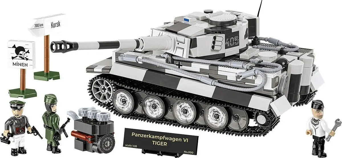 Tiger heavy tank. Tank six COBI 3122 image 5