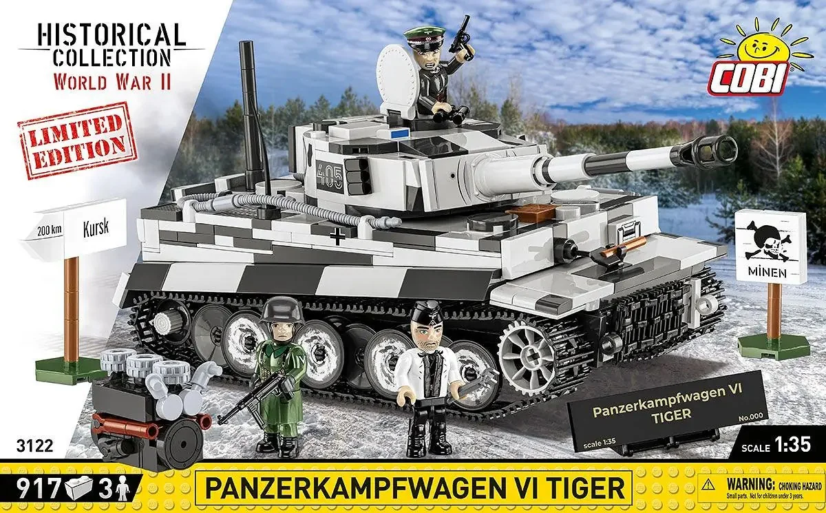 Tiger heavy tank. Tank six COBI 3122 image 6