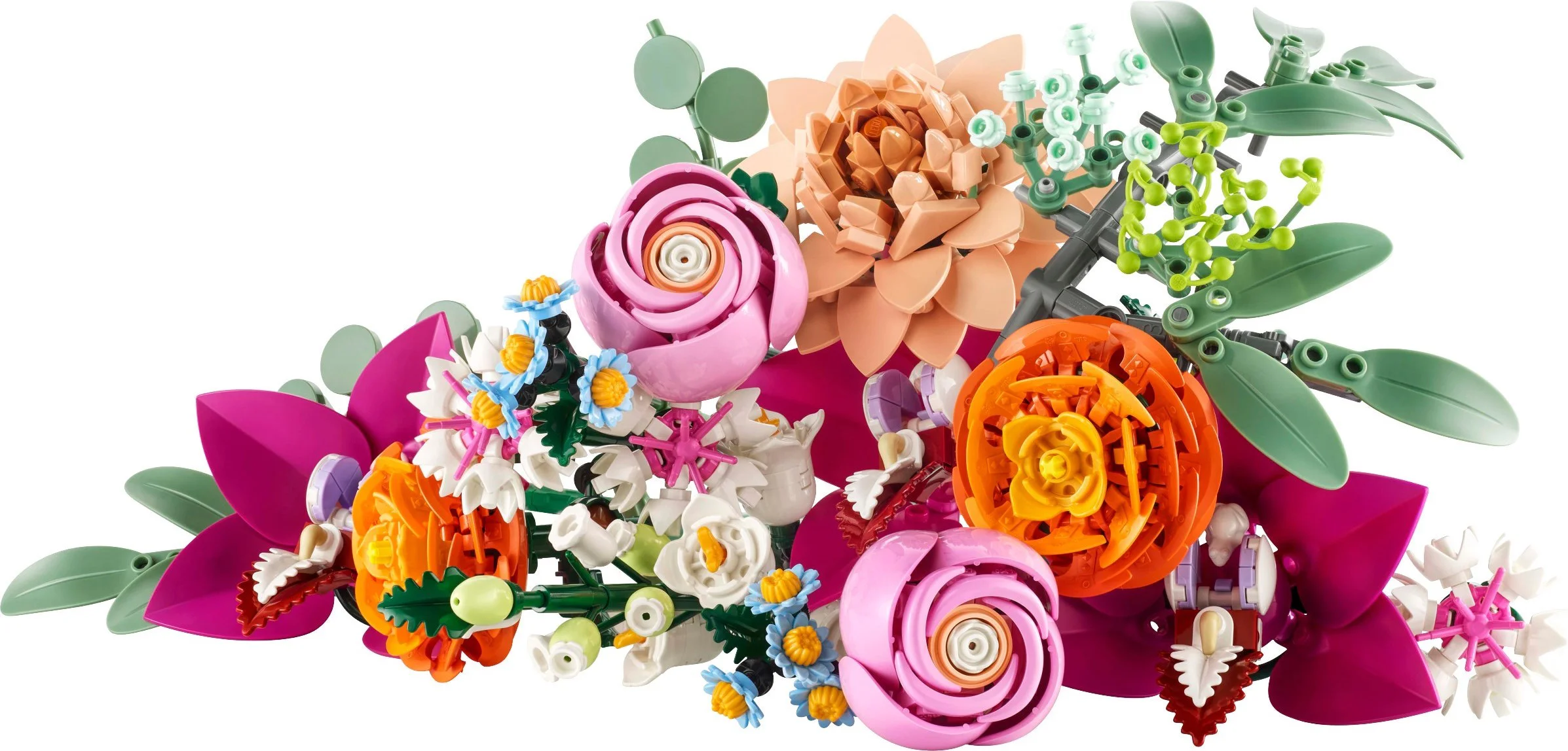 ♪ ♪ Pink bouquets ♪ 乐高 LEGO 10342