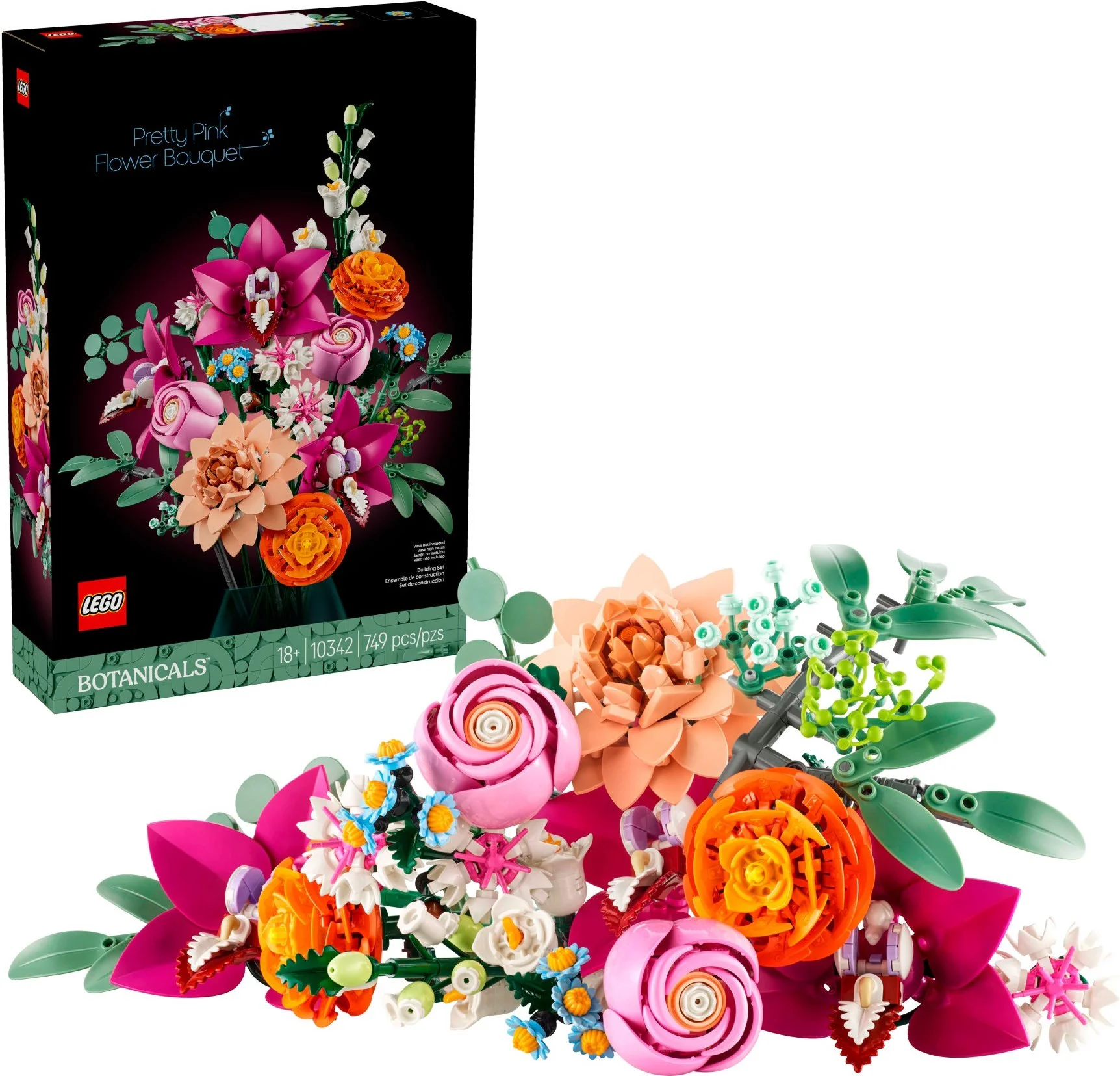♪ ♪ Pink bouquets ♪ 乐高 LEGO 10342 image 1