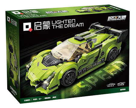 Speed Speed: Wind chaser 启蒙 QMAN/ENLIGHTEN/Keeppley 91005 image 1