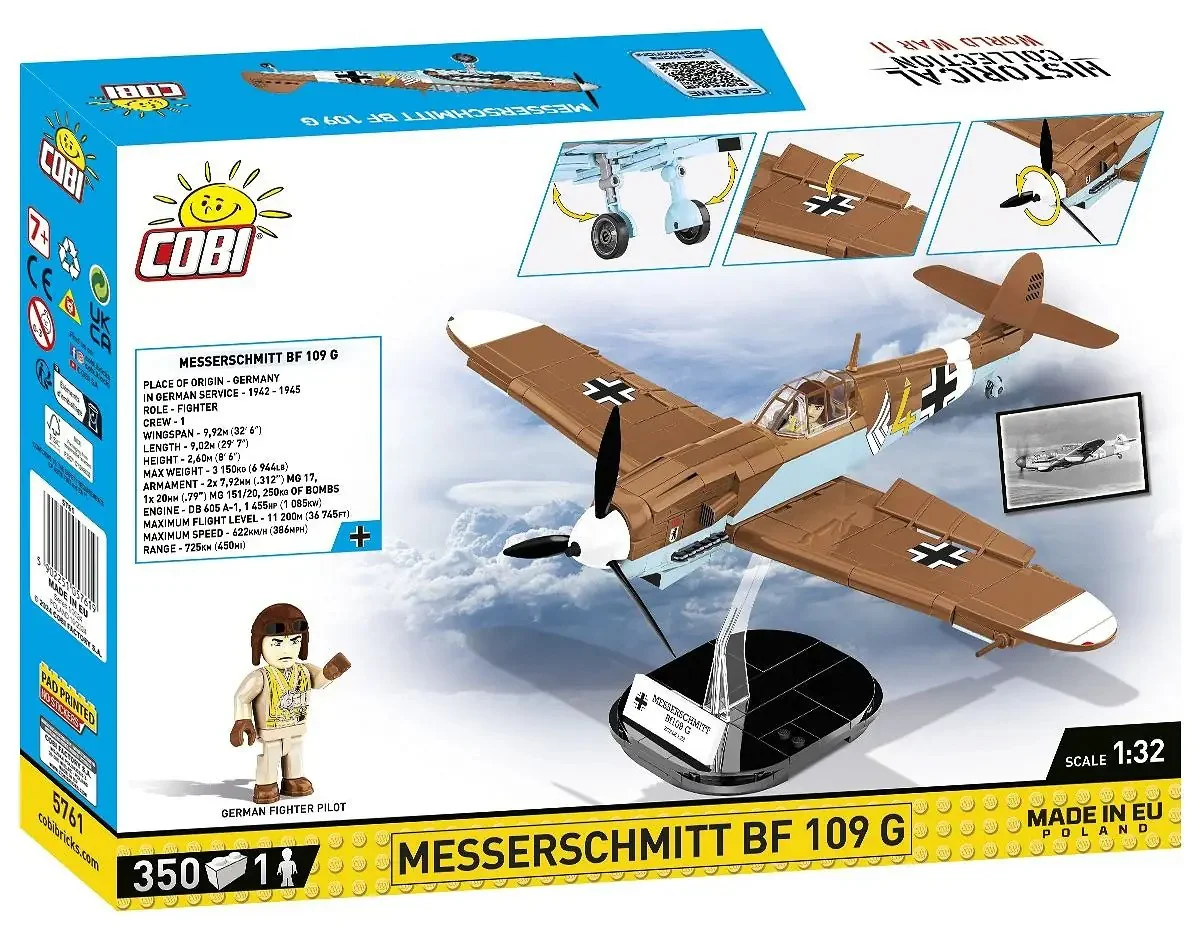 Messeschmidt Bf-109 G 1:32 COBI 5761 image 2
