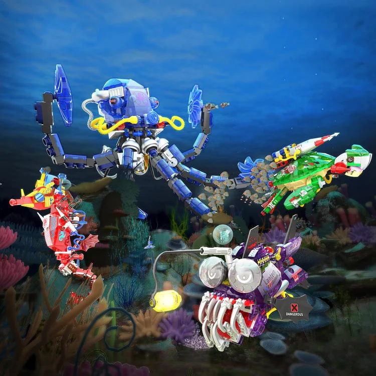Marine life 2 4 哲高 ZHEGAO 662037 image 7