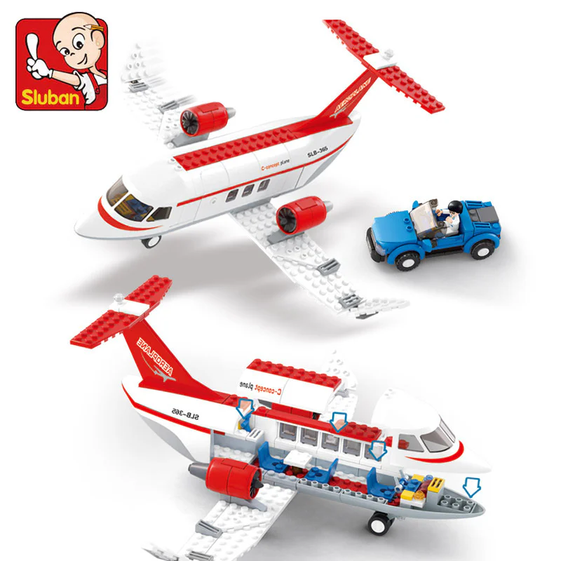 Aviation Sky: C-Concept Aircraft 小鲁班 Sluban M38-B0365 image 2