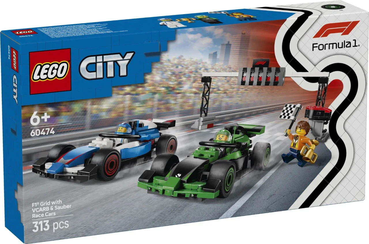 F1 VCARB AND HASS 乐高 LEGO 60474