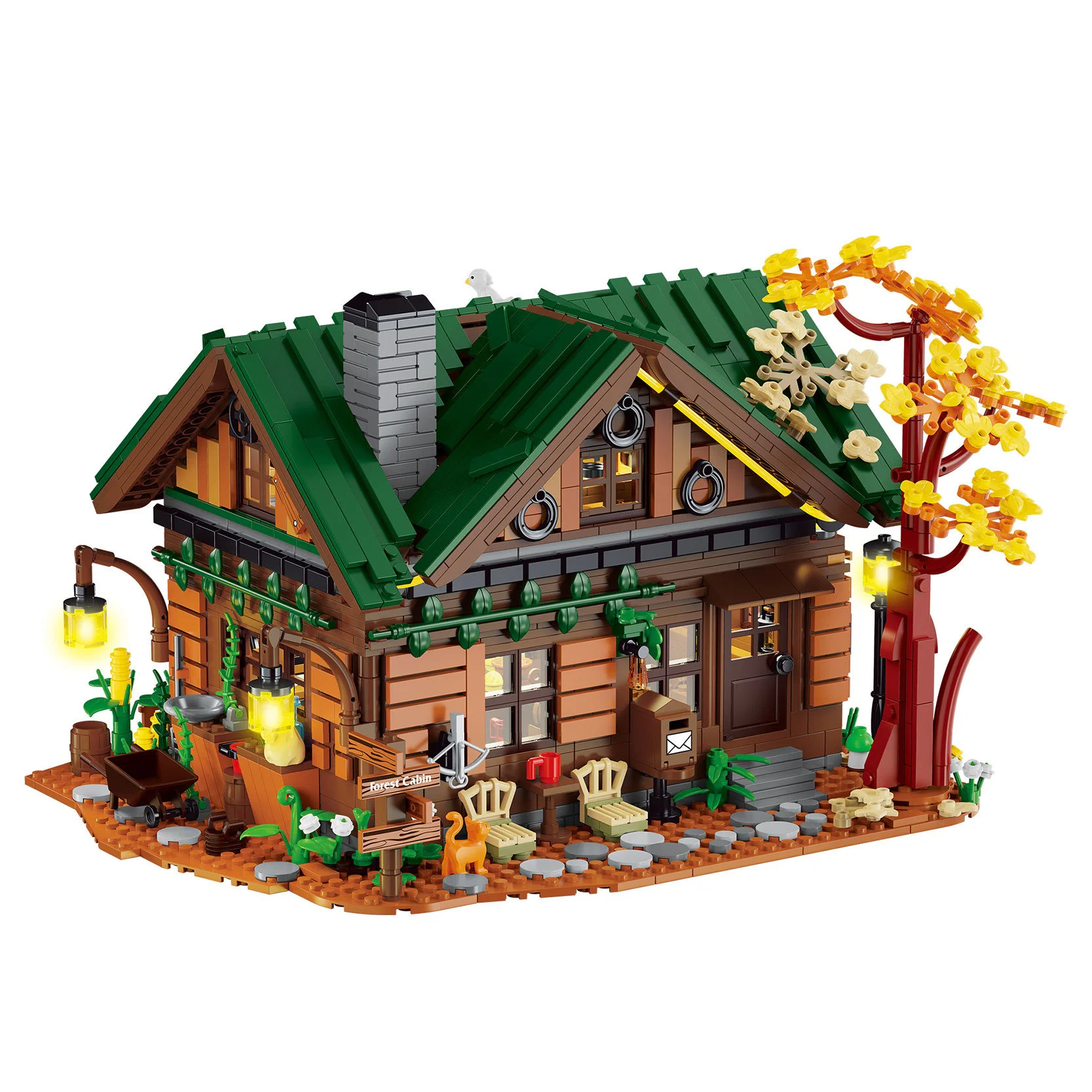 Forest cabin 型玩模客 MORKMODEL 1004
