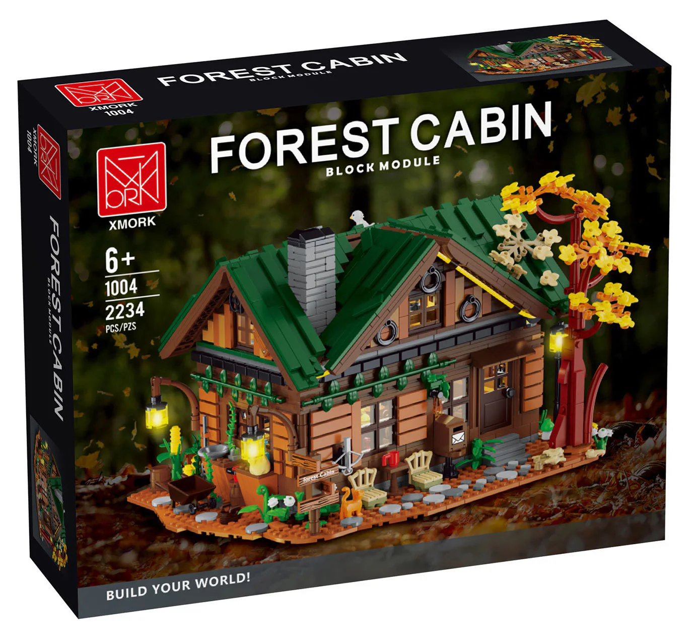 Forest cabin 型玩模客 MORKMODEL 1004 image 1