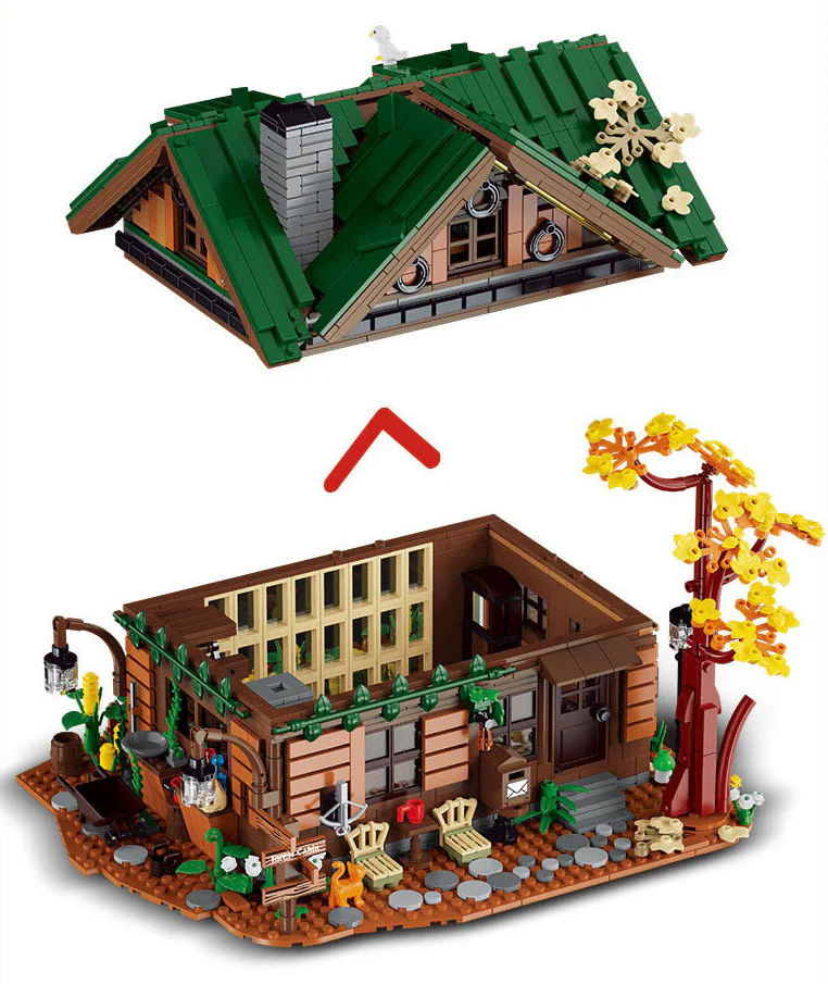 Forest cabin 型玩模客 MORKMODEL 1004 image 3