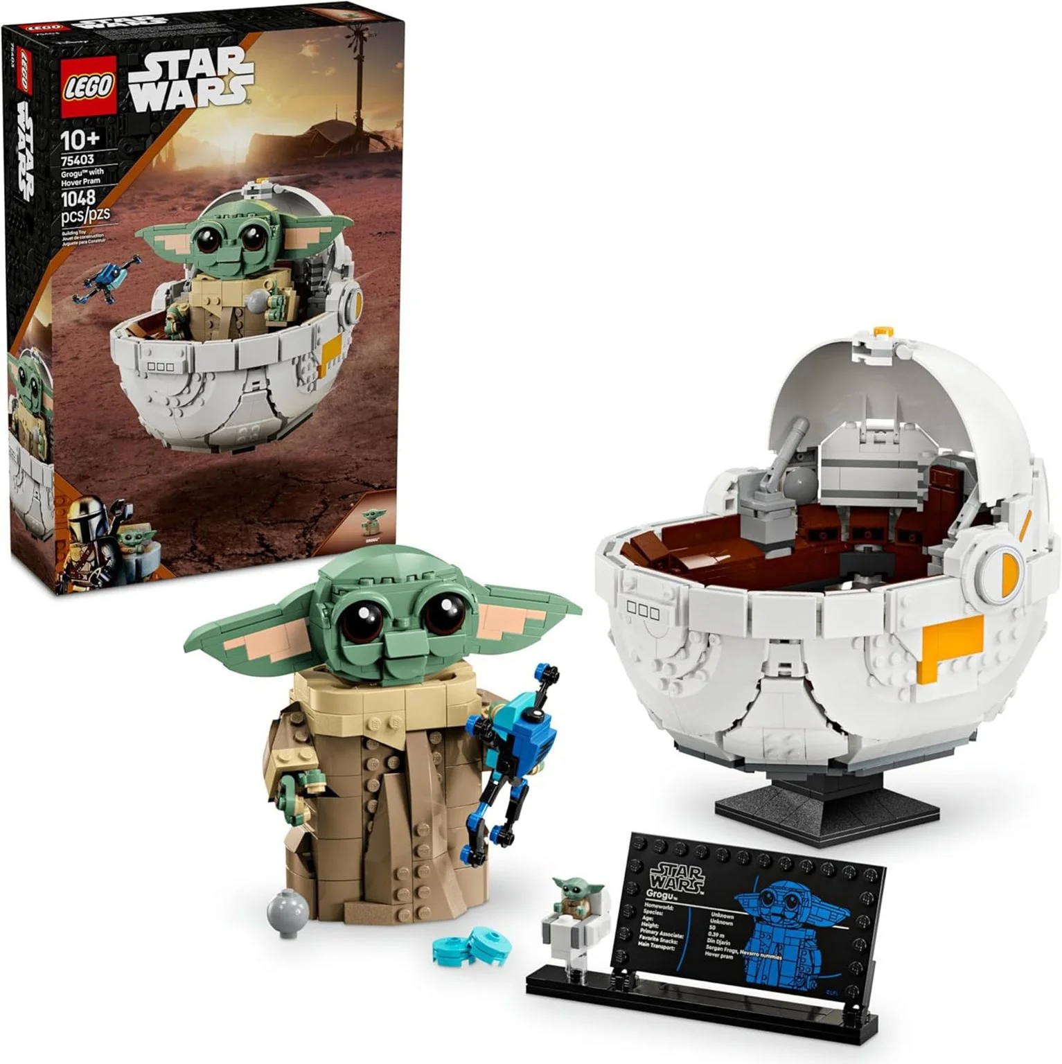 Mandaro: Grogu with Hover Pram 乐高 LEGO 75403