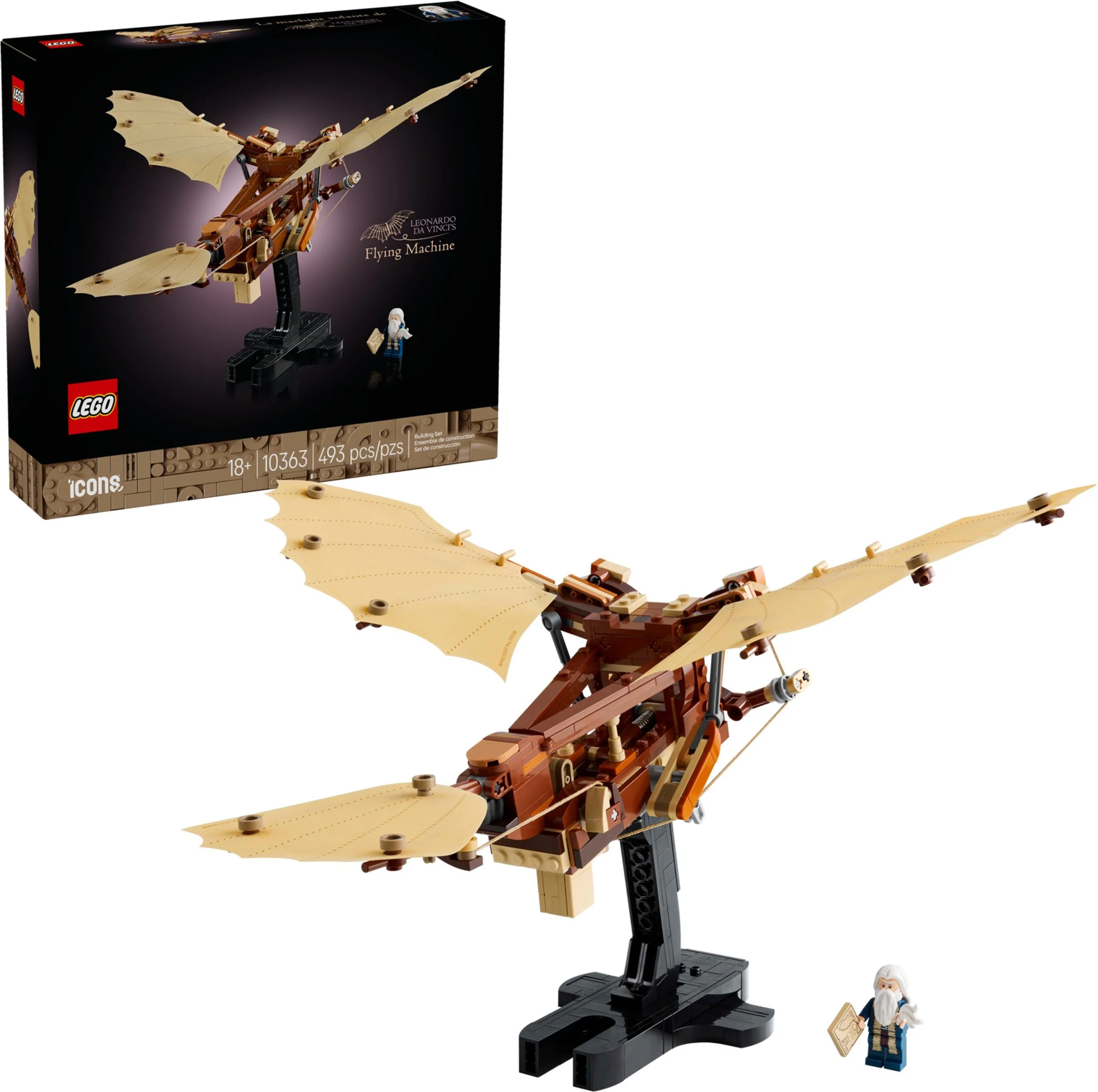 Leonardo da Vinci's aircraft 乐高 LEGO 10363 image 1