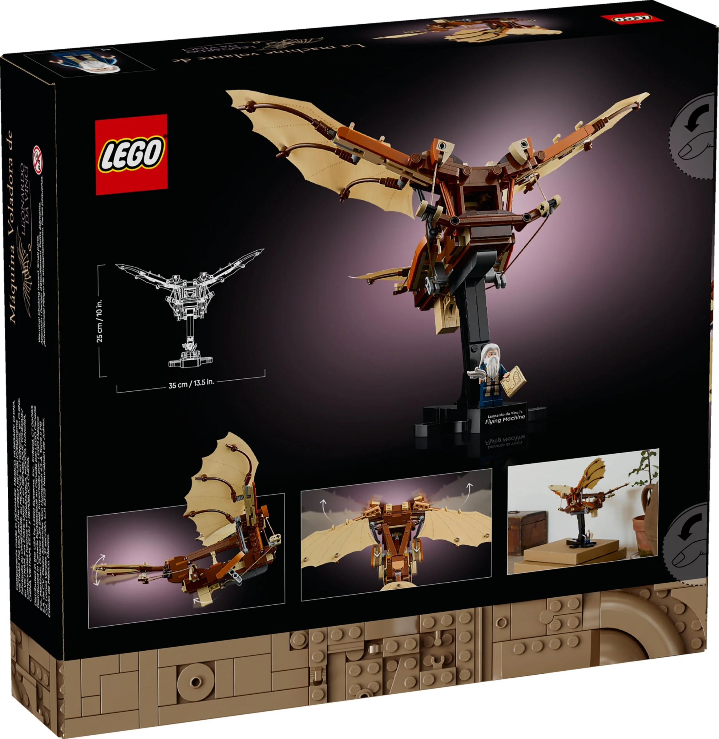 Leonardo da Vinci's aircraft 乐高 LEGO 10363 image 2