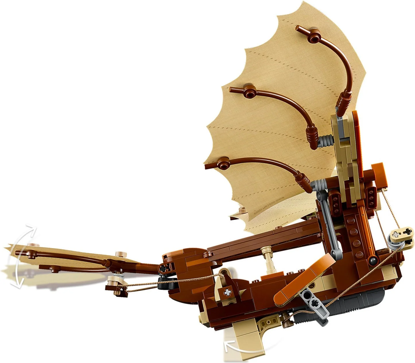 Leonardo da Vinci's aircraft 乐高 LEGO 10363 image 5