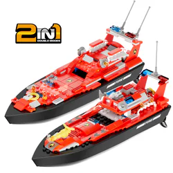 Two-and-a-city rescue team remote ship