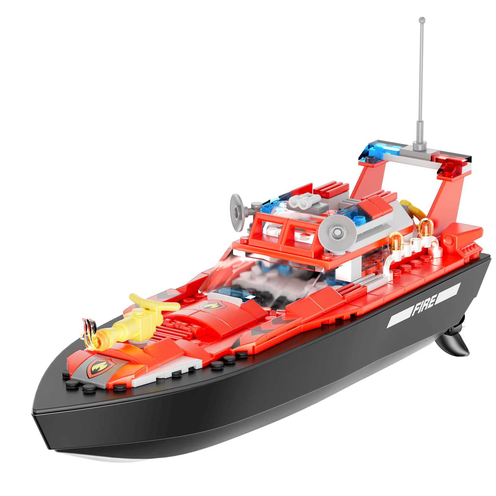 Two-and-a-city rescue team remote ship DIY V102 image 1