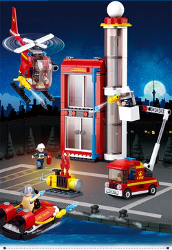 Fire hero: Fire training building