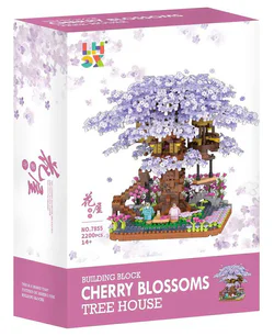 Purple tree house