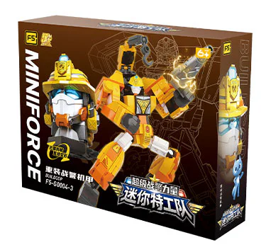 Mini Special Forces, super-police force: reloading the war police armor 佳奇积木 JAKI F5-G0004-3 image 1