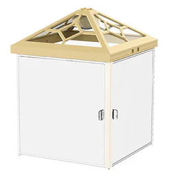 Supertown: Straight roof, folding house