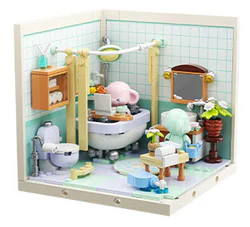 Supertown: President Qiqi goes to the bathroom, folds the house
