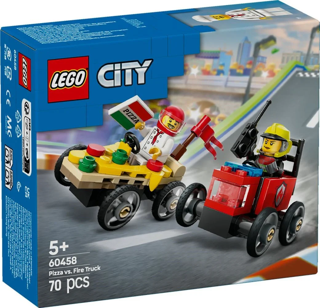 Pizza Vs 乐高 LEGO 60458
