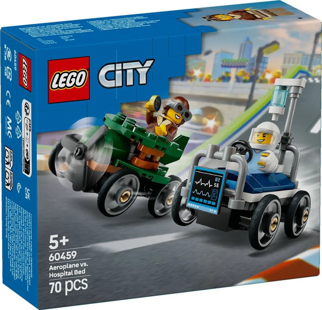 Aeroplane Vs 乐高 LEGO 60459
