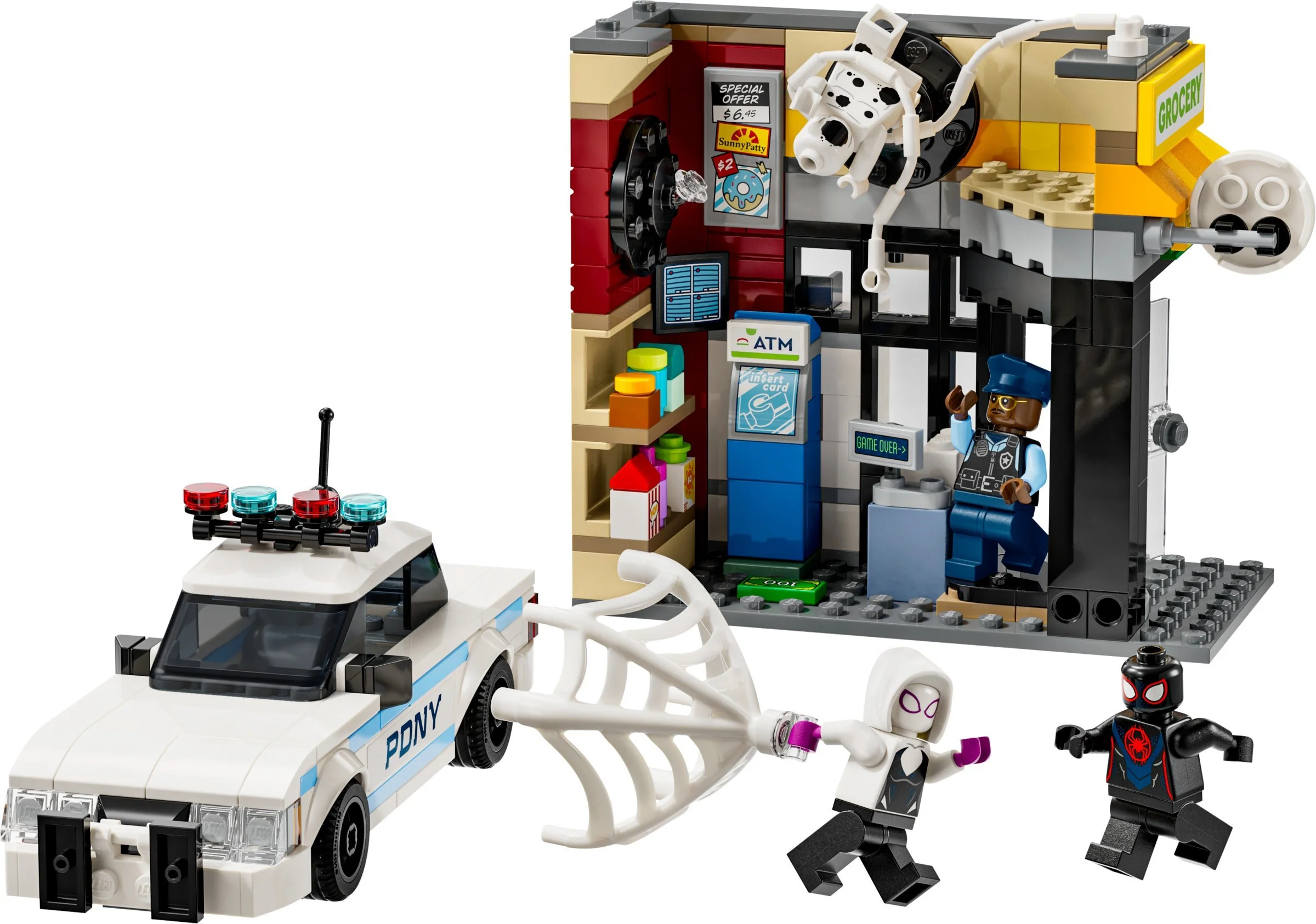 Spider-Man parallel universe: Miles Morales battle spots 乐高 LEGO 76311