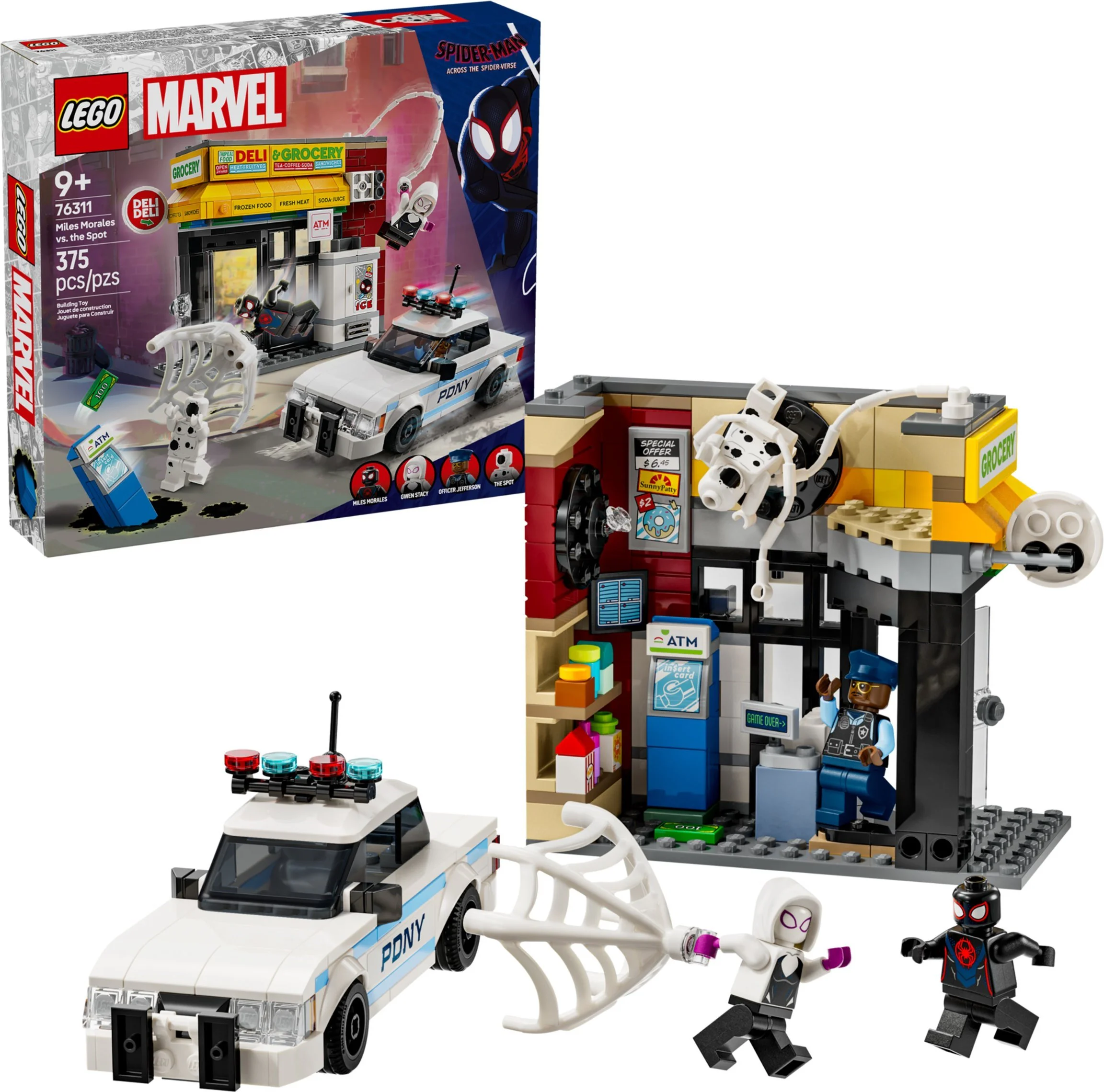 Spider-Man parallel universe: Miles Morales battle spots 乐高 LEGO 76311 image 1