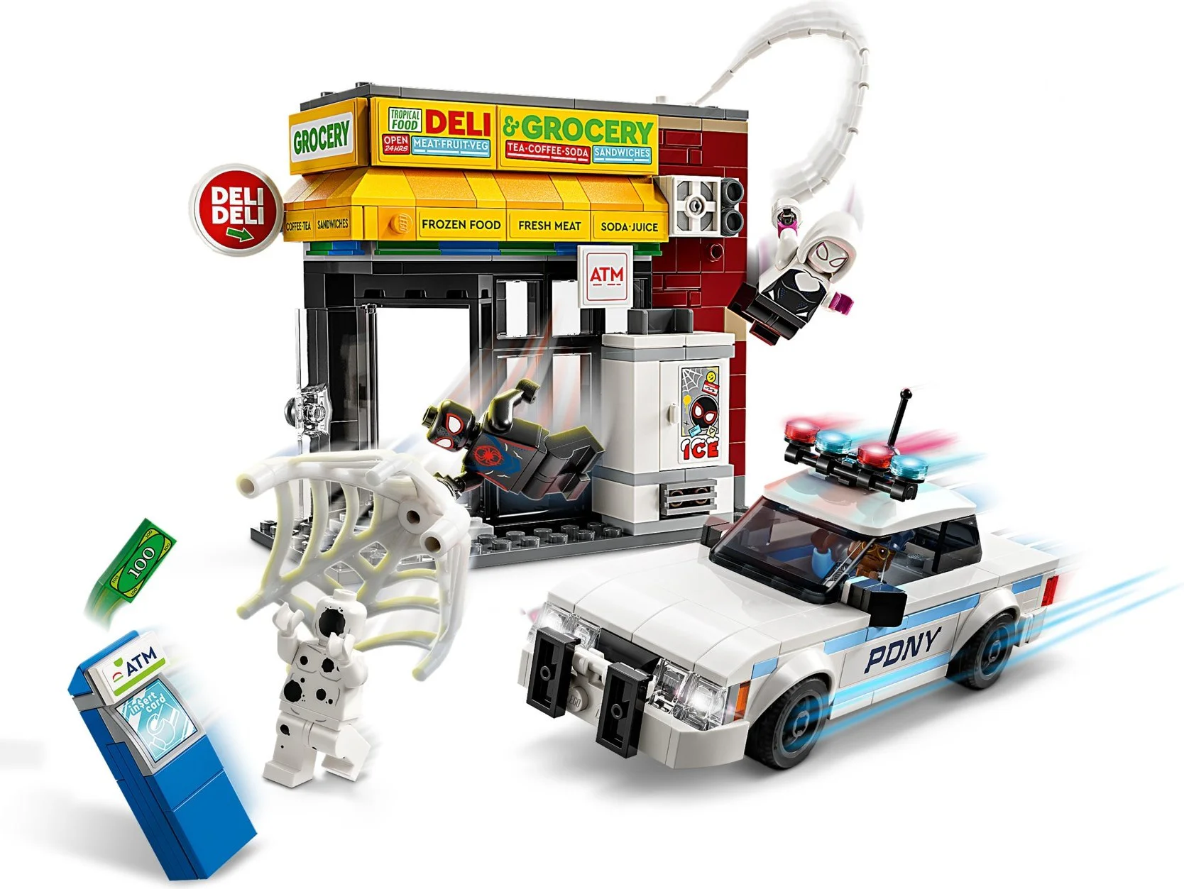Spider-Man parallel universe: Miles Morales battle spots 乐高 LEGO 76311 image 4