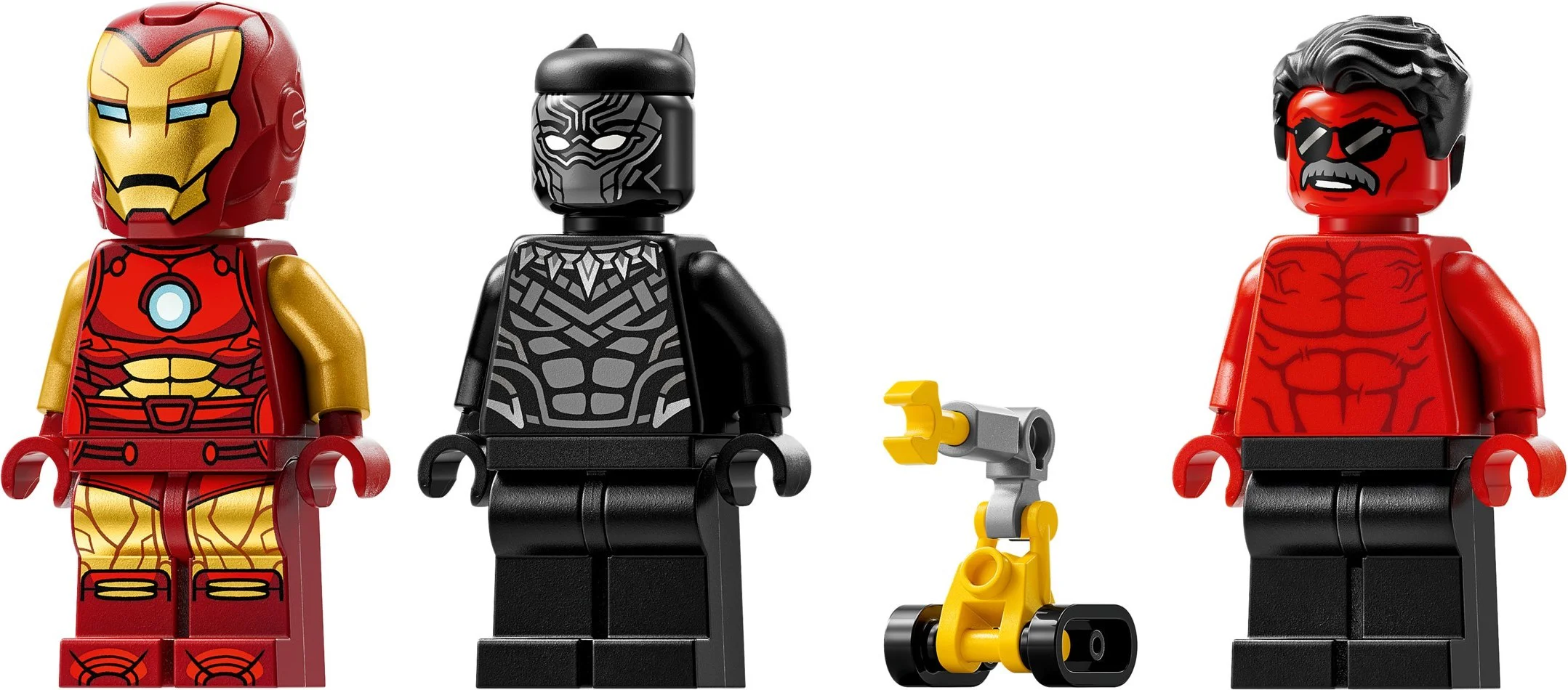 Black Panthers and Iron Man Cars, Red Hulk 乐高 LEGO 76310 image 3