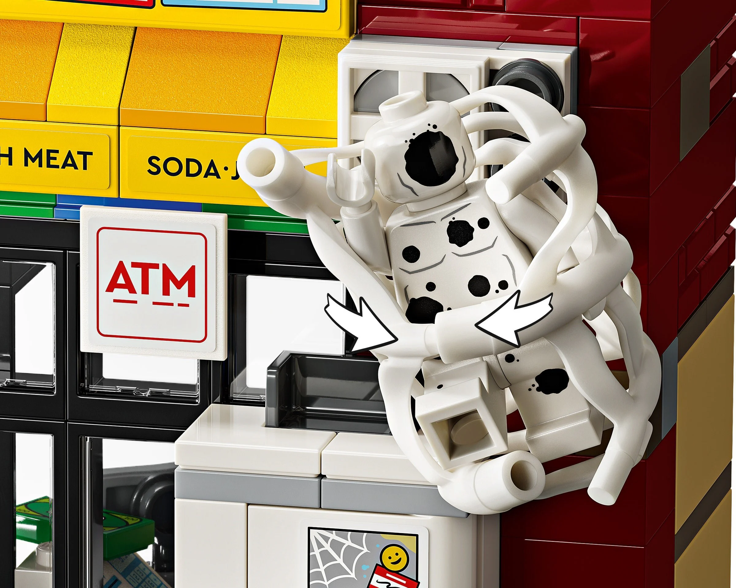 Spider-Man parallel universe: Miles Morales battle spots 乐高 LEGO 76311 image 5