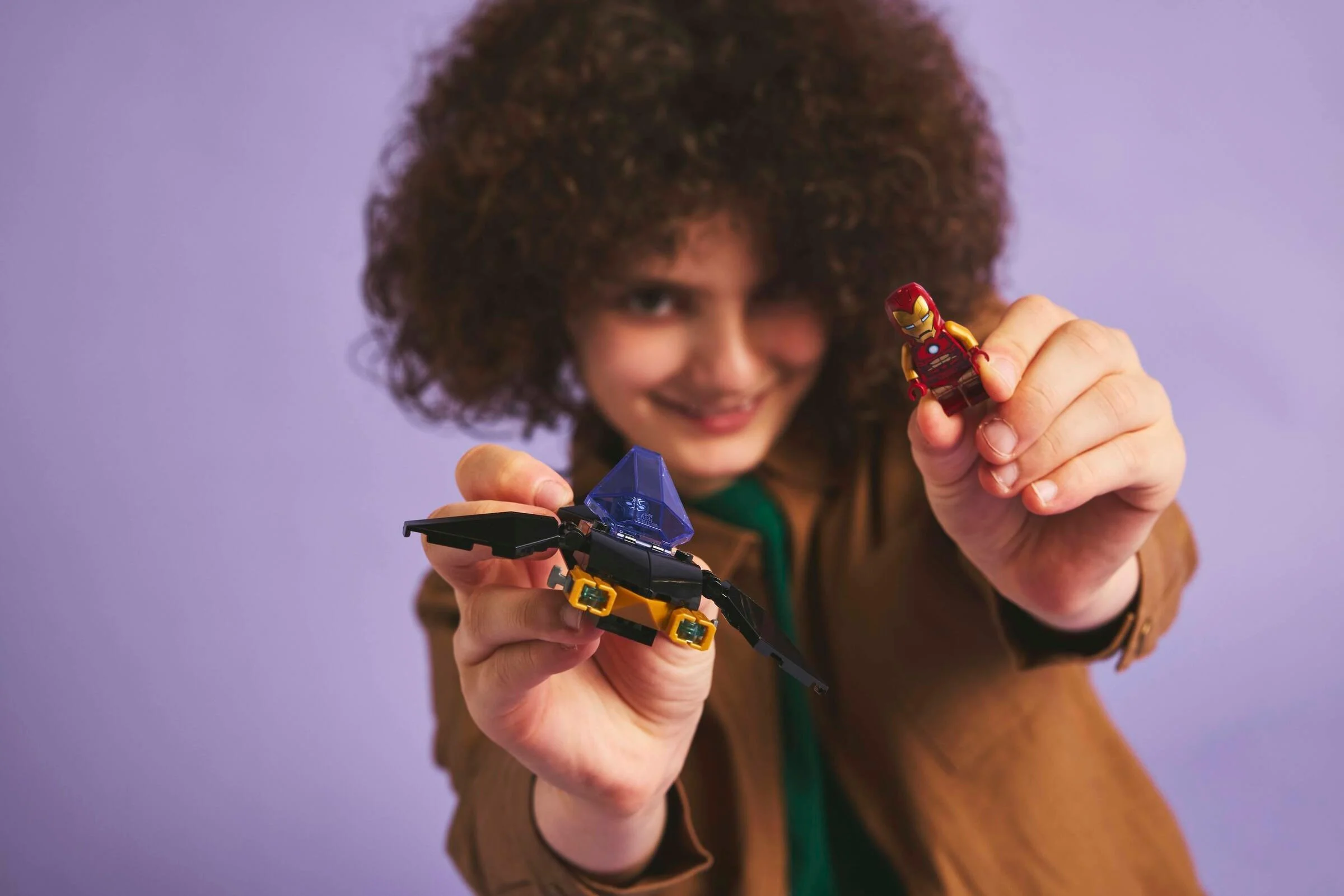 Black Panthers and Iron Man Cars, Red Hulk 乐高 LEGO 76310 image 7