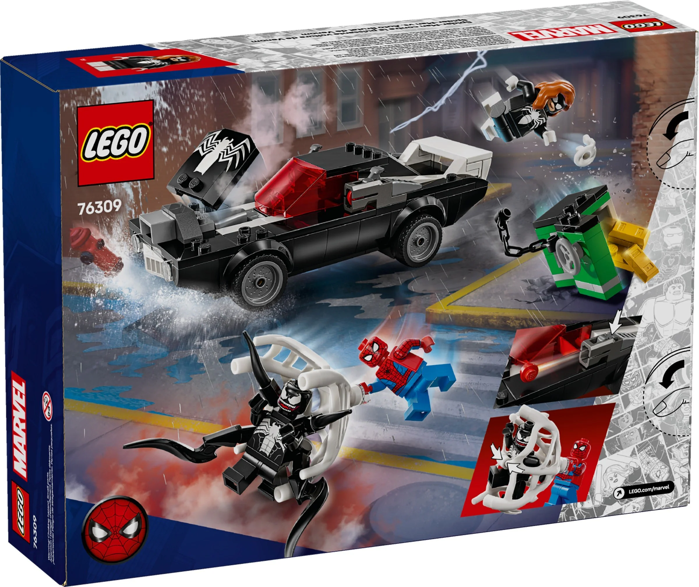 Spider-Man battle venom muscle 乐高 LEGO 76309 image 2