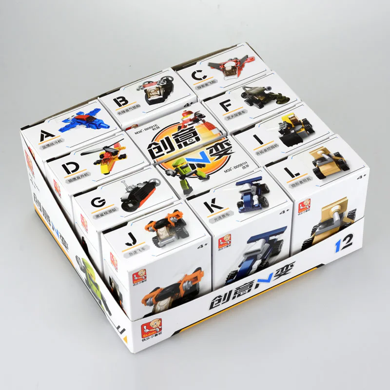 "Innovative N Change - 12 designs" 小鲁班 Sluban M38-B0591 image 4