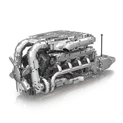 V8 DOUBLE TURBO ENGINE