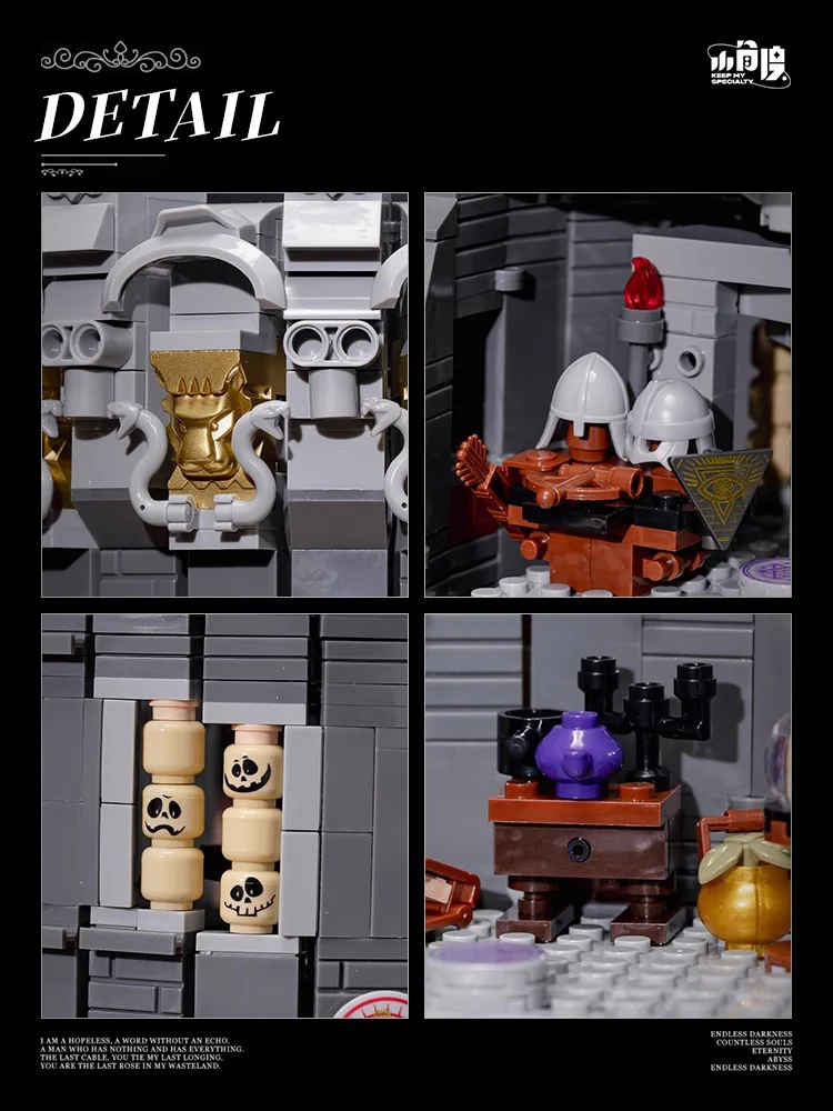 Medieval Wizard Tower 杰星 JIESTAR JD047 image 6