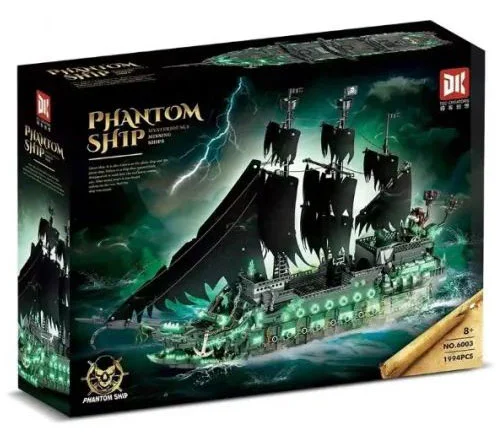 Ghost pirate ship 得客创想 DK 6003 image 1