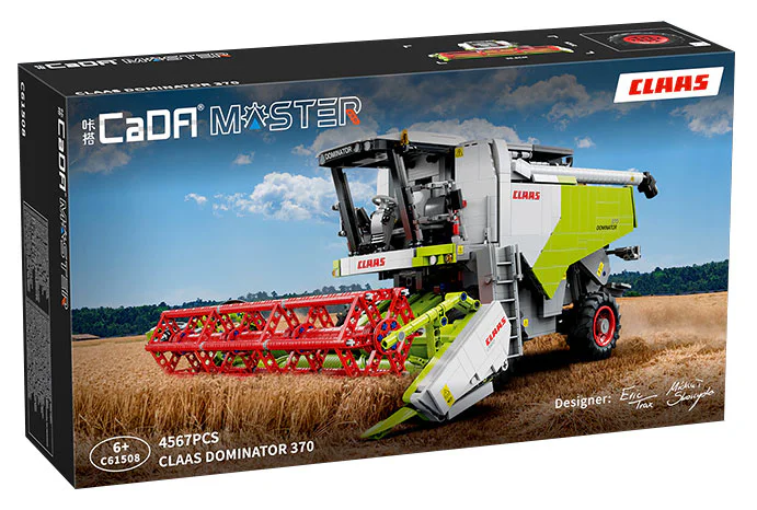 CLAAS D370 COLLIDER 1:17 咔搭 CaDA/双鹰 DoubleE C61508 image 1