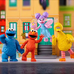Sesame Street: The Magic Almo, The Sugar Monster, Big Bird, Abby