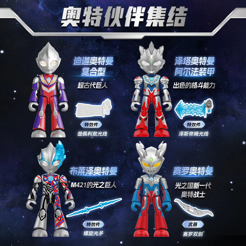 Zeta Otman, Alpha Armour, Sero Otman, Diga Otman Complex, Blaze Otman 布鲁可 BLOKS 74829 image 2