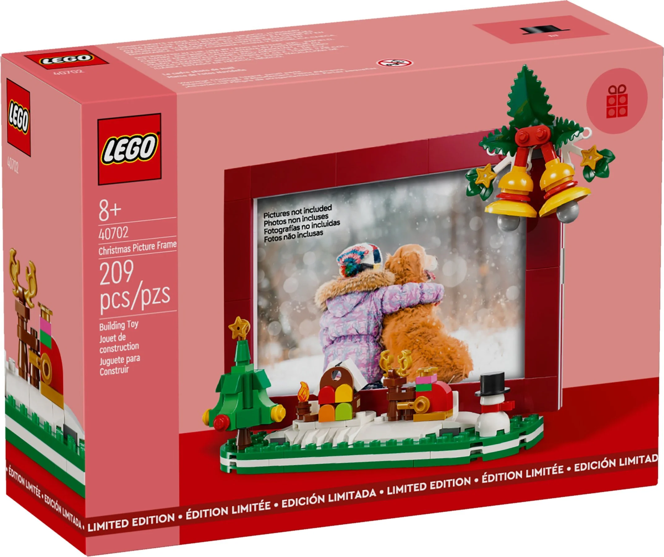 Christmas frame 乐高 LEGO 40702 image 1
