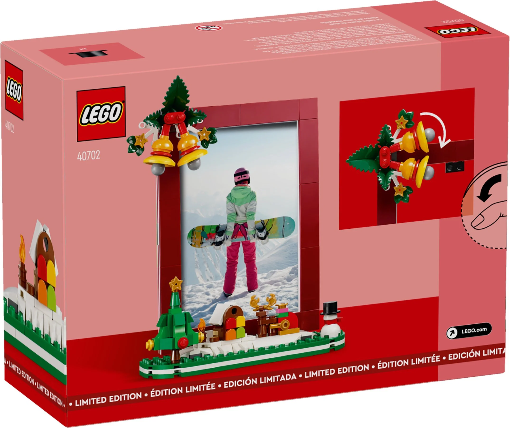 Christmas frame 乐高 LEGO 40702 image 2