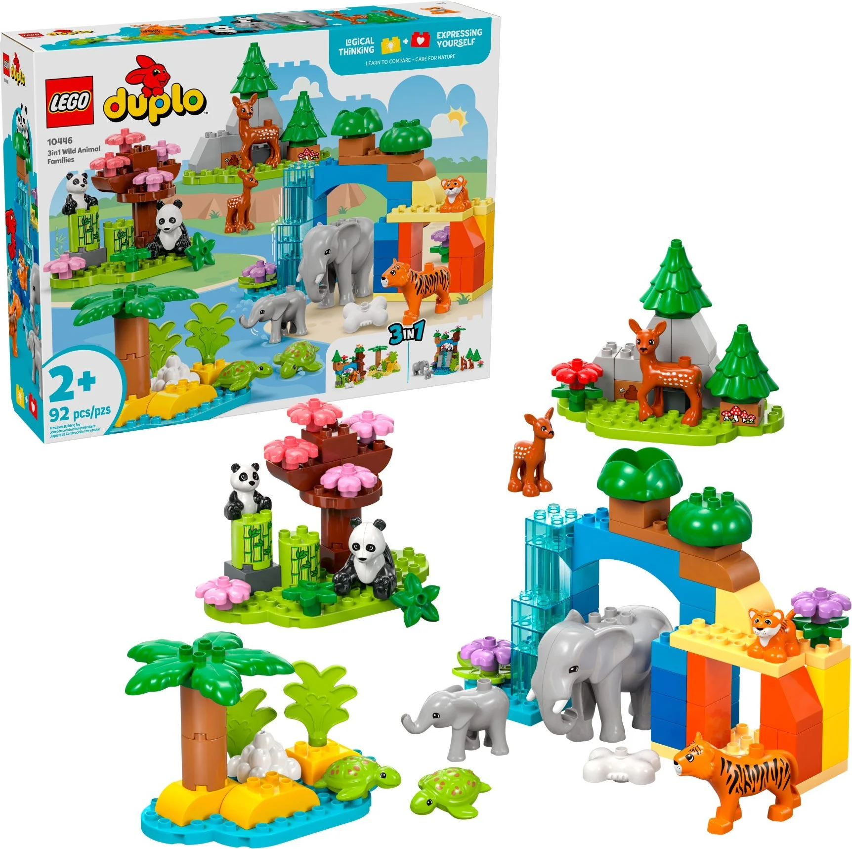 Triple wild animals 乐高 LEGO 10446 image 1