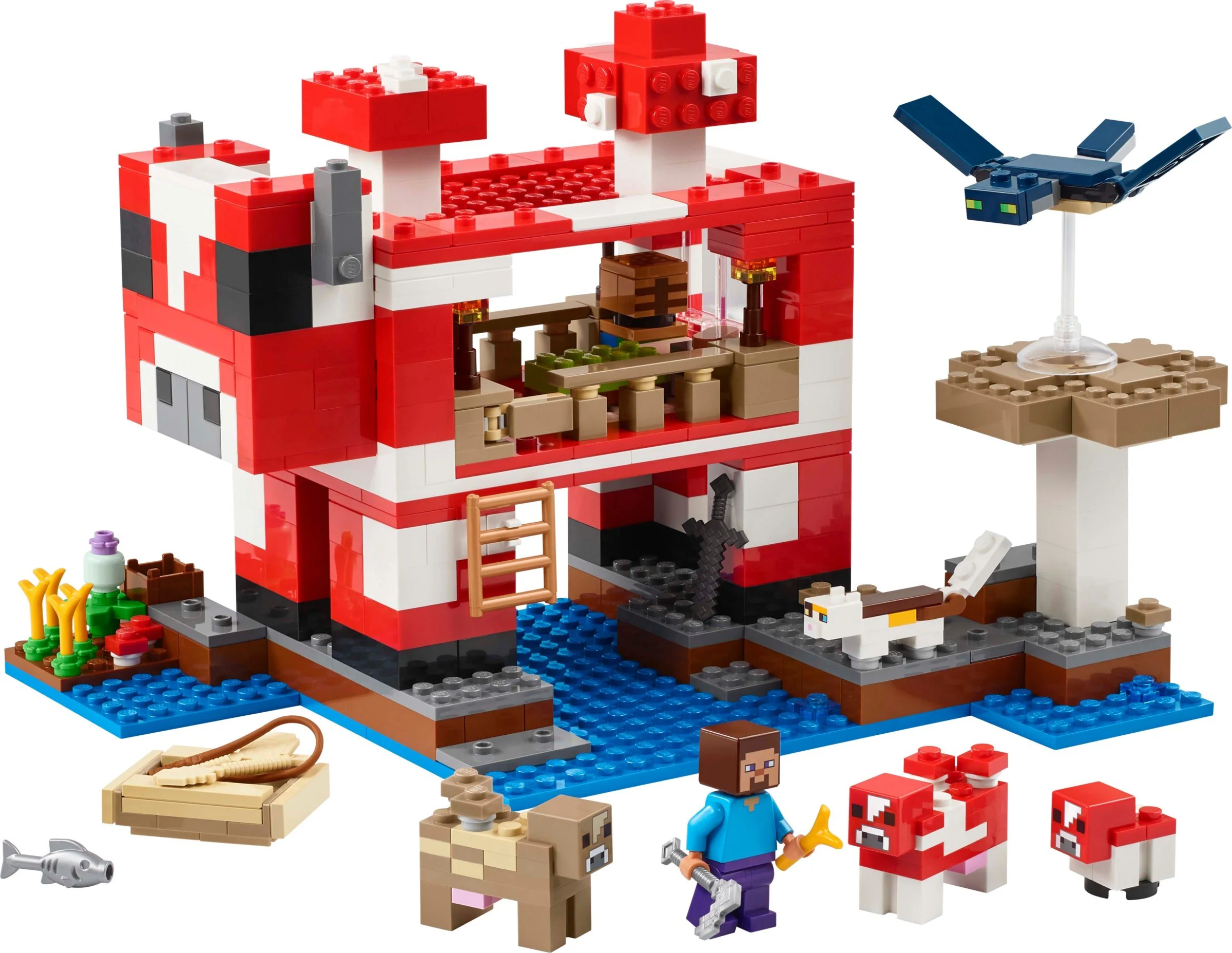 The mushroom house 乐高 LEGO 21270