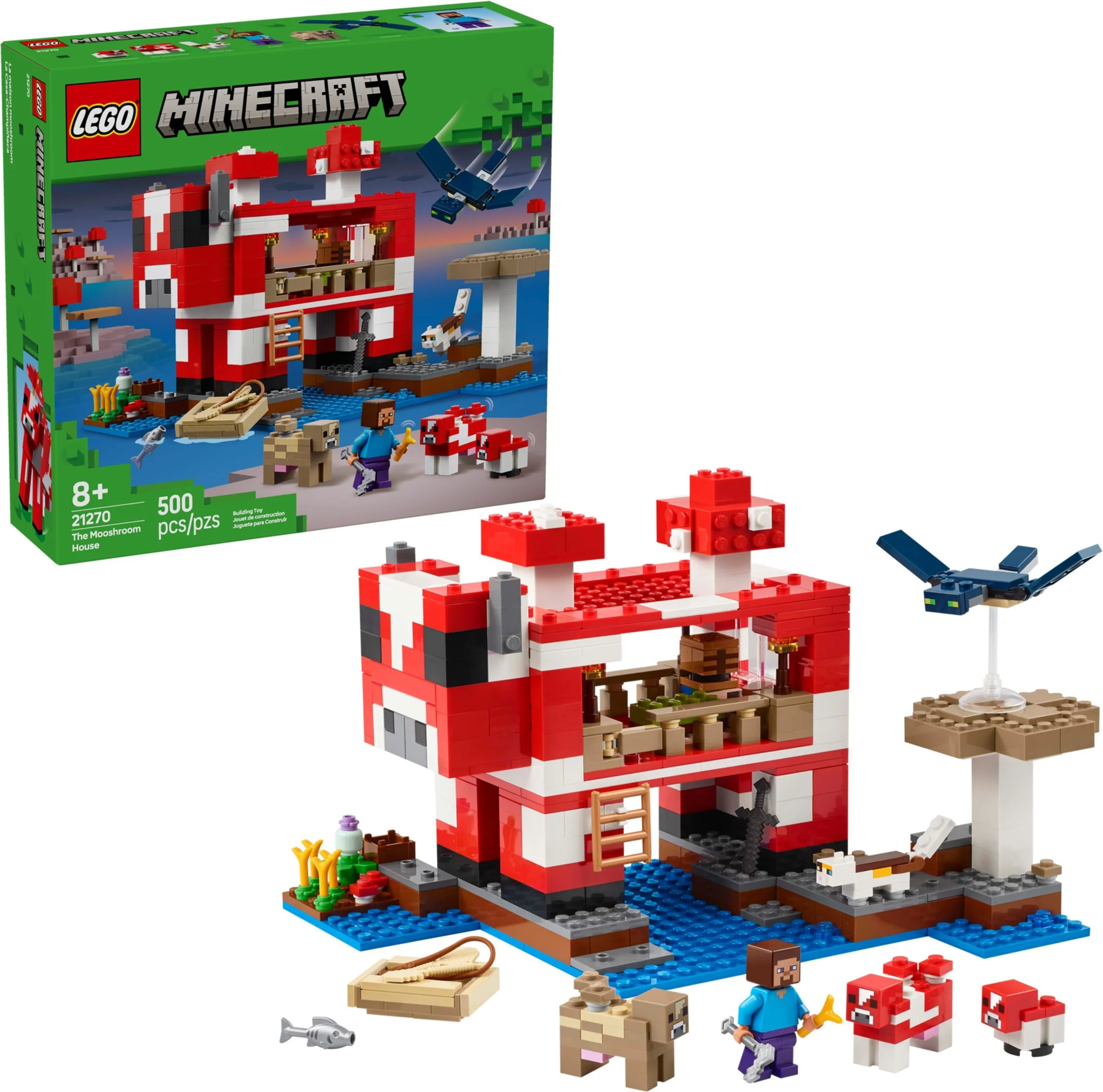 The mushroom house 乐高 LEGO 21270 image 1
