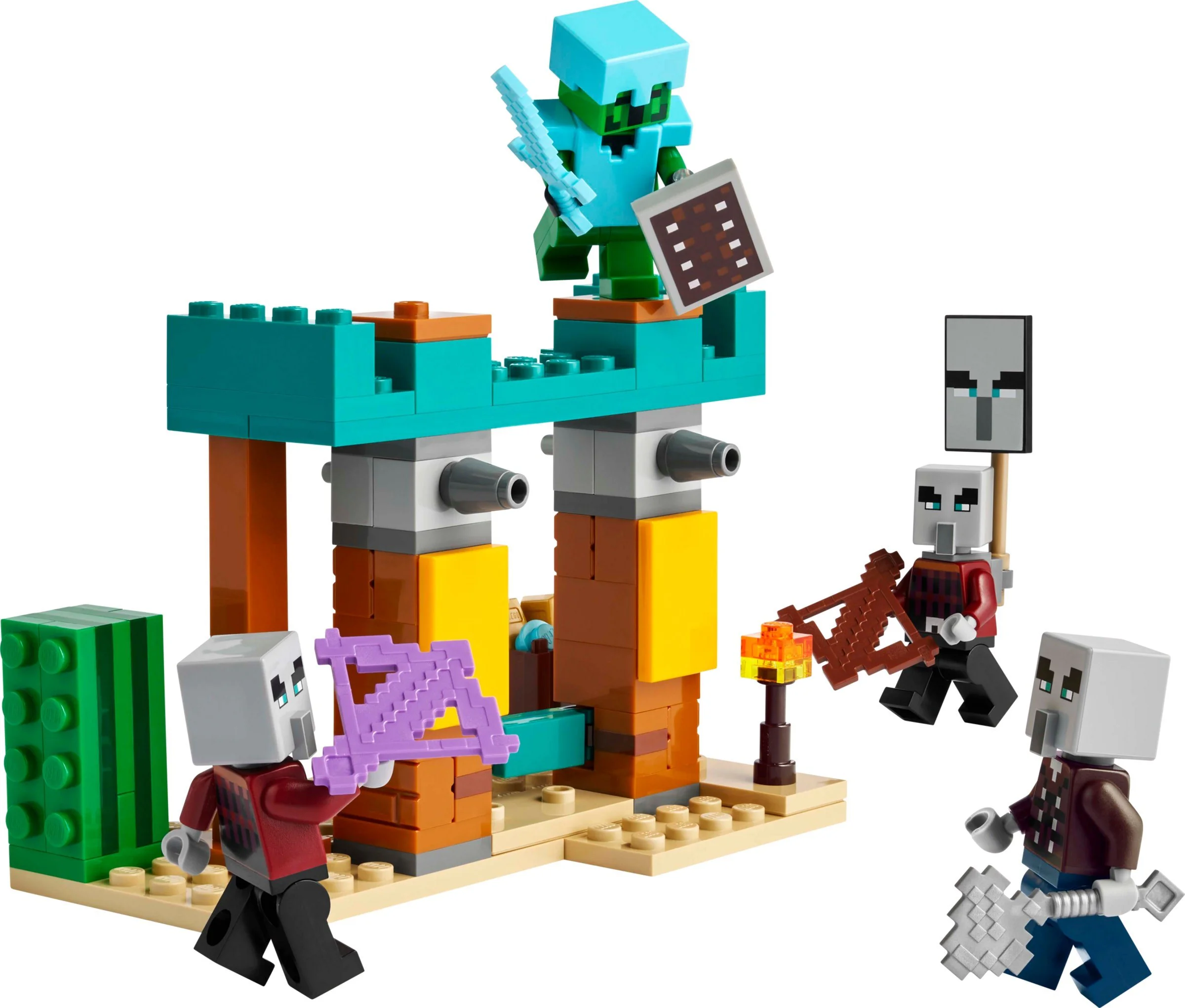 Desert patrol of the affected villagers 乐高 LEGO 21267